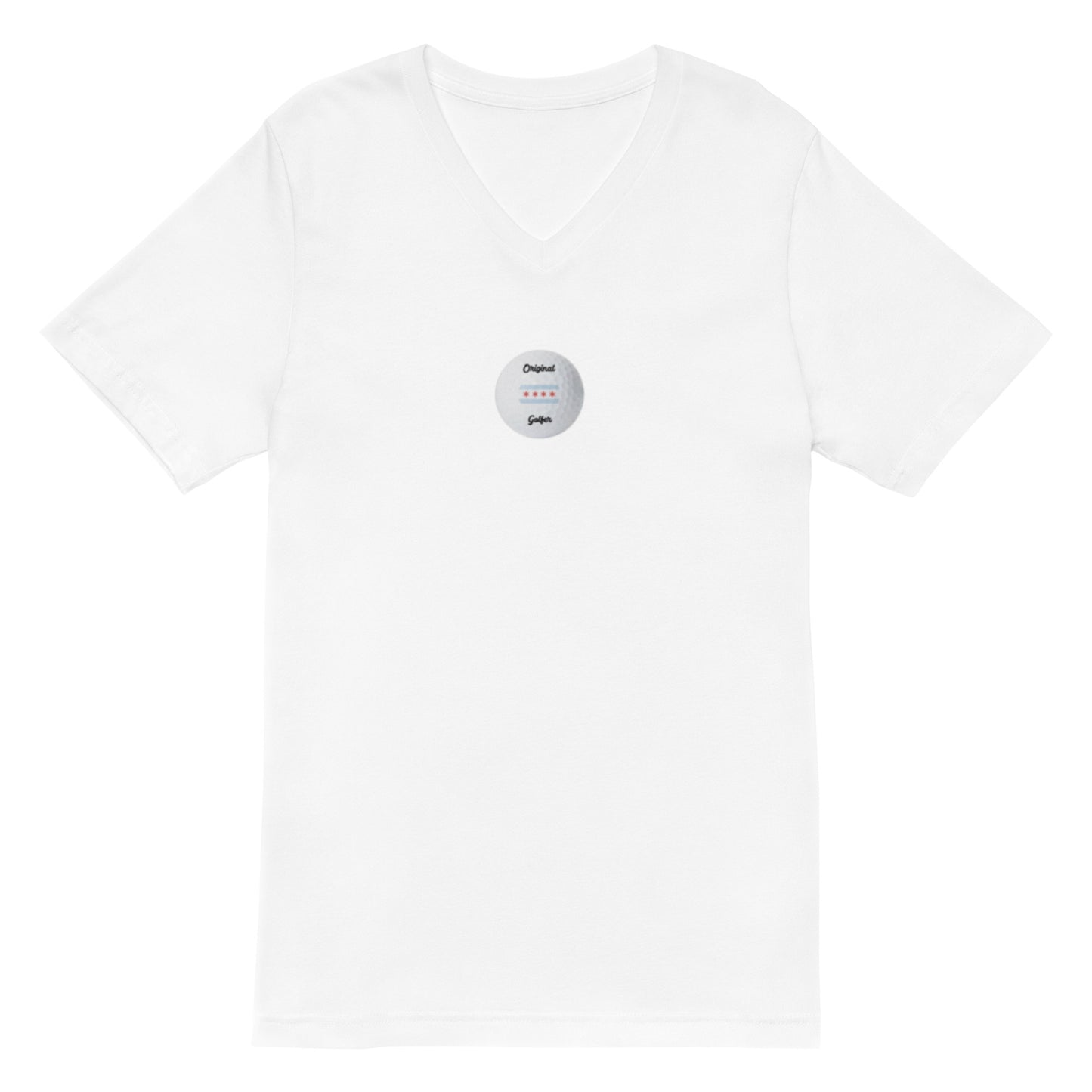 Women's Golf Ball V-Neck T-Shirt