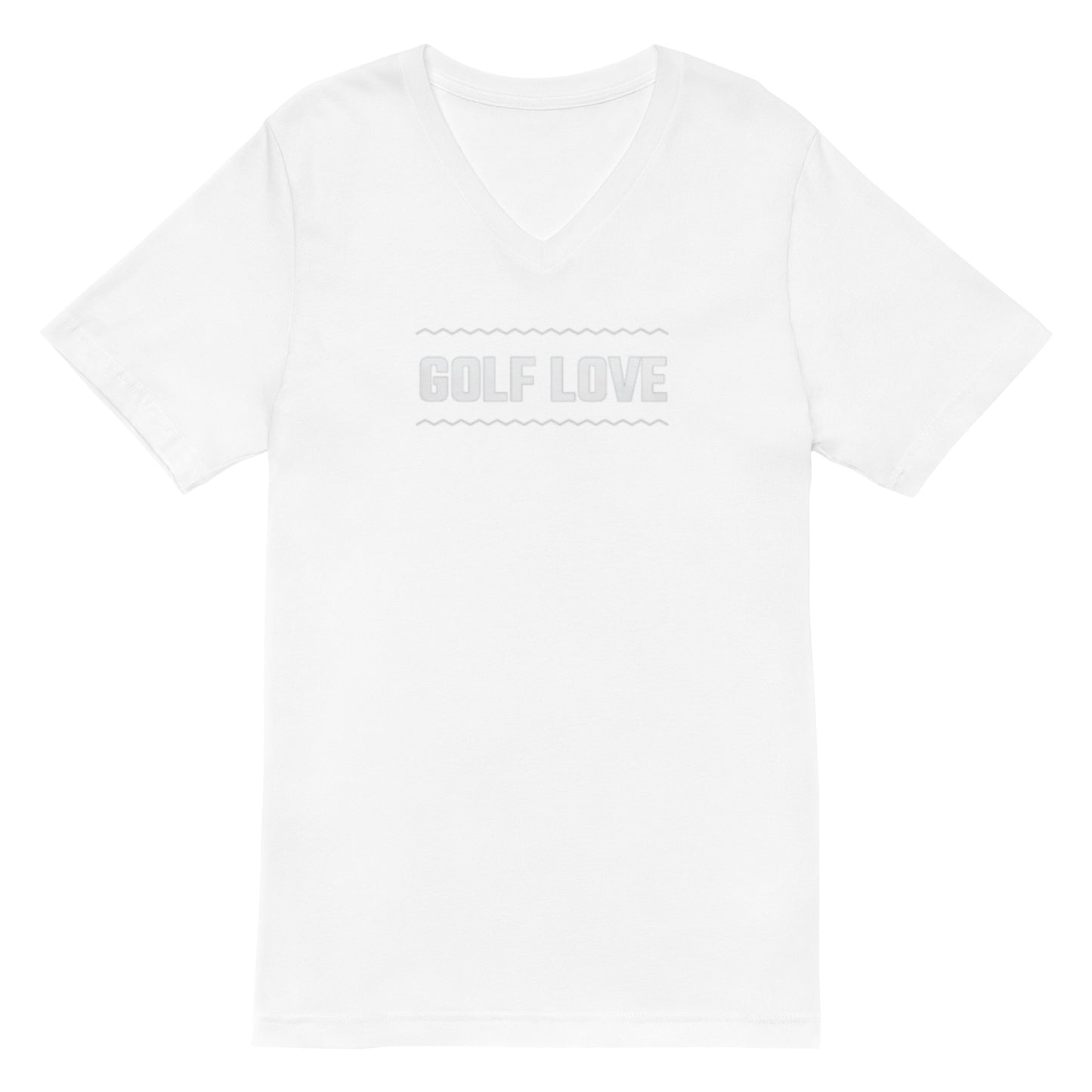 Women's Golf Love V-Neck T-Shirt